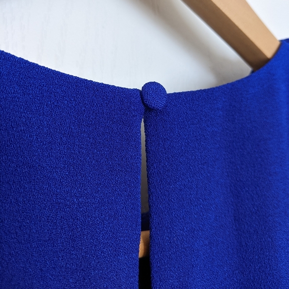 Chelsea28 Blue Formal Sleeveless Dress Size 0 - Picture 8 of 12